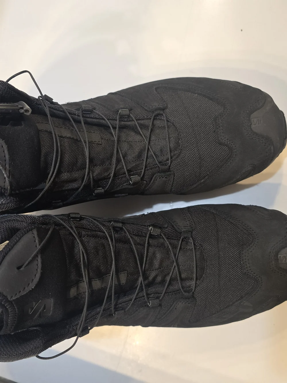 Salomon Men's Black Tactical Sneaker Boots